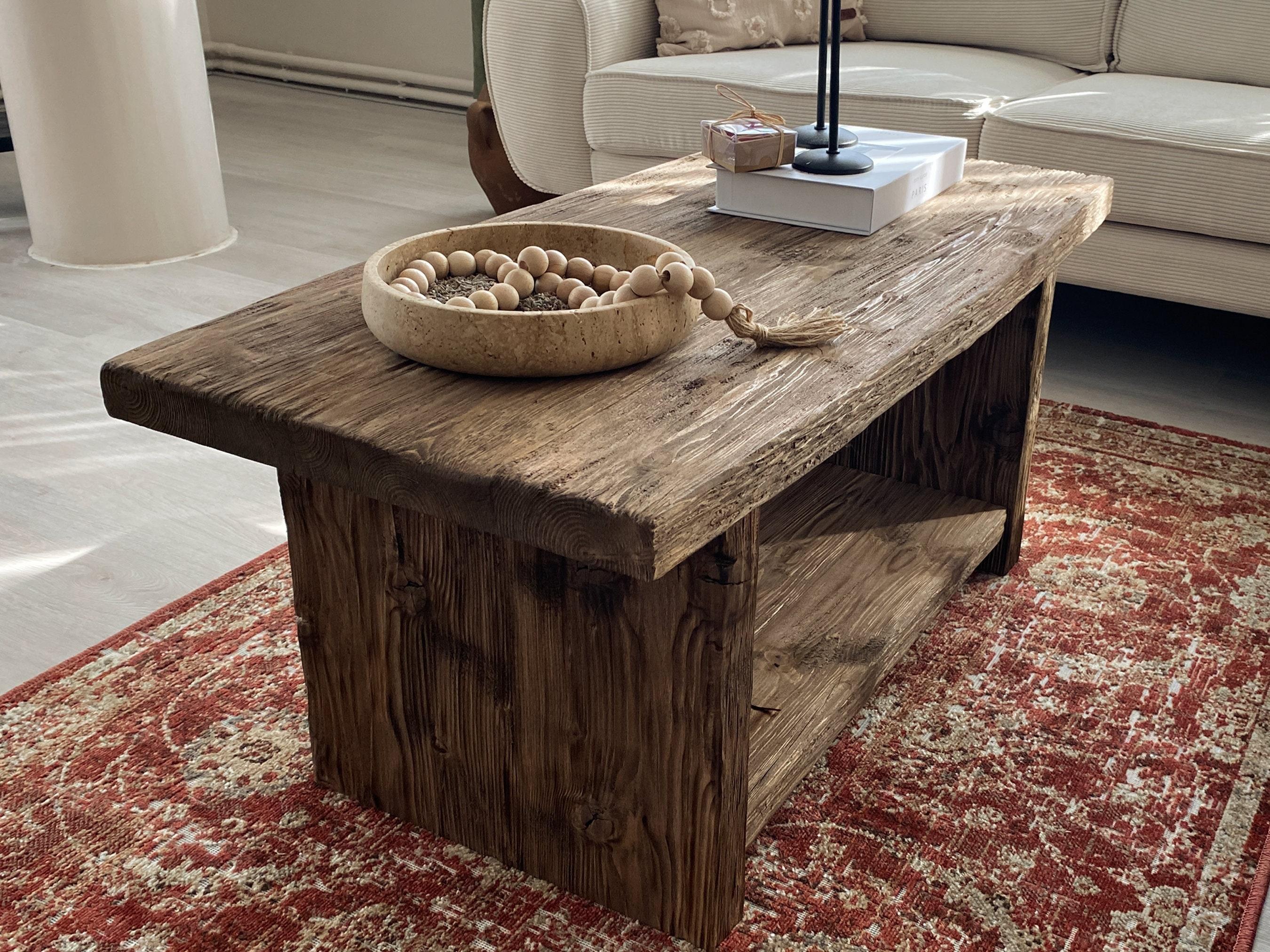 Incorporate ⁣a reclaimed wood coffee⁤ table‌ for ‌character ​in your earthy living room