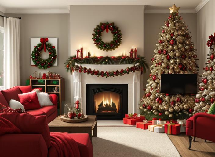 Craft a seasonal display with interchangeable decor ⁤in your contemporary living room