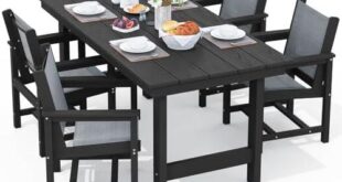 Stylish 9-Piece Outdoor Dining Set for Ultimate Comfort