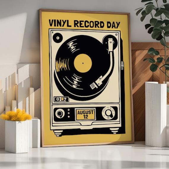 Install a vintage-style record player for both decor and ambiance in your vintage living ‌room