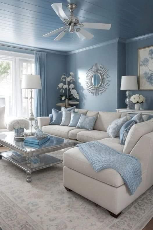 Inspiring Ideas for Your Dream Blue Living Room