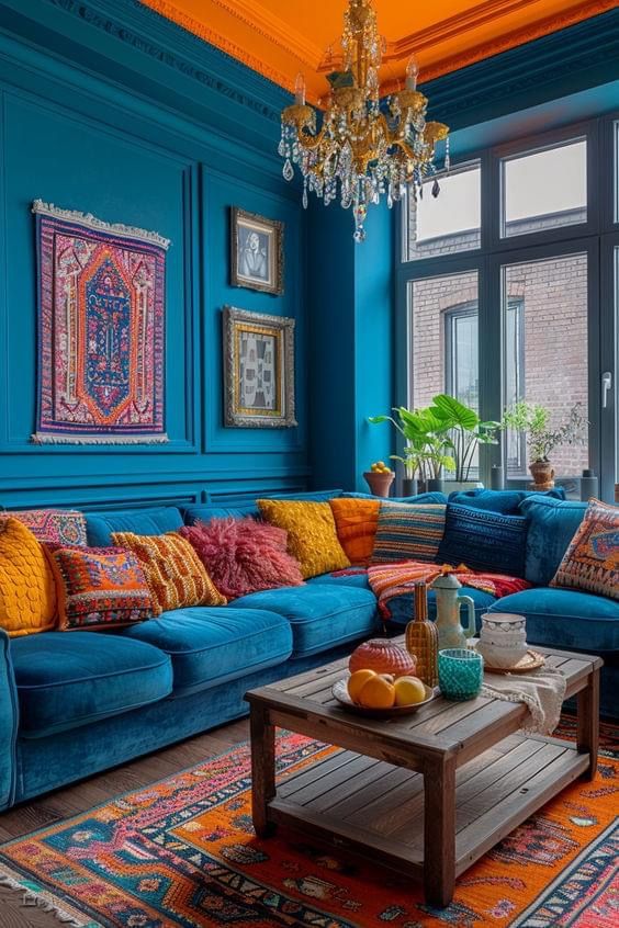 Stunning Ideas to Refresh Your Blue Living Room Style