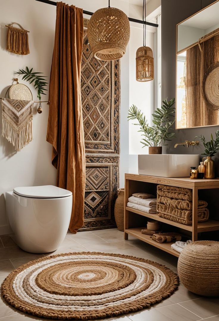 Inspiring Boho Bathroom Ideas for a Relaxing Retreat