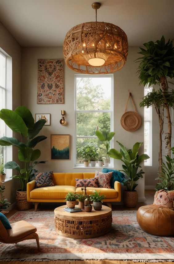 Inspiring Ideas for a Cozy Boho Living Room Retreat