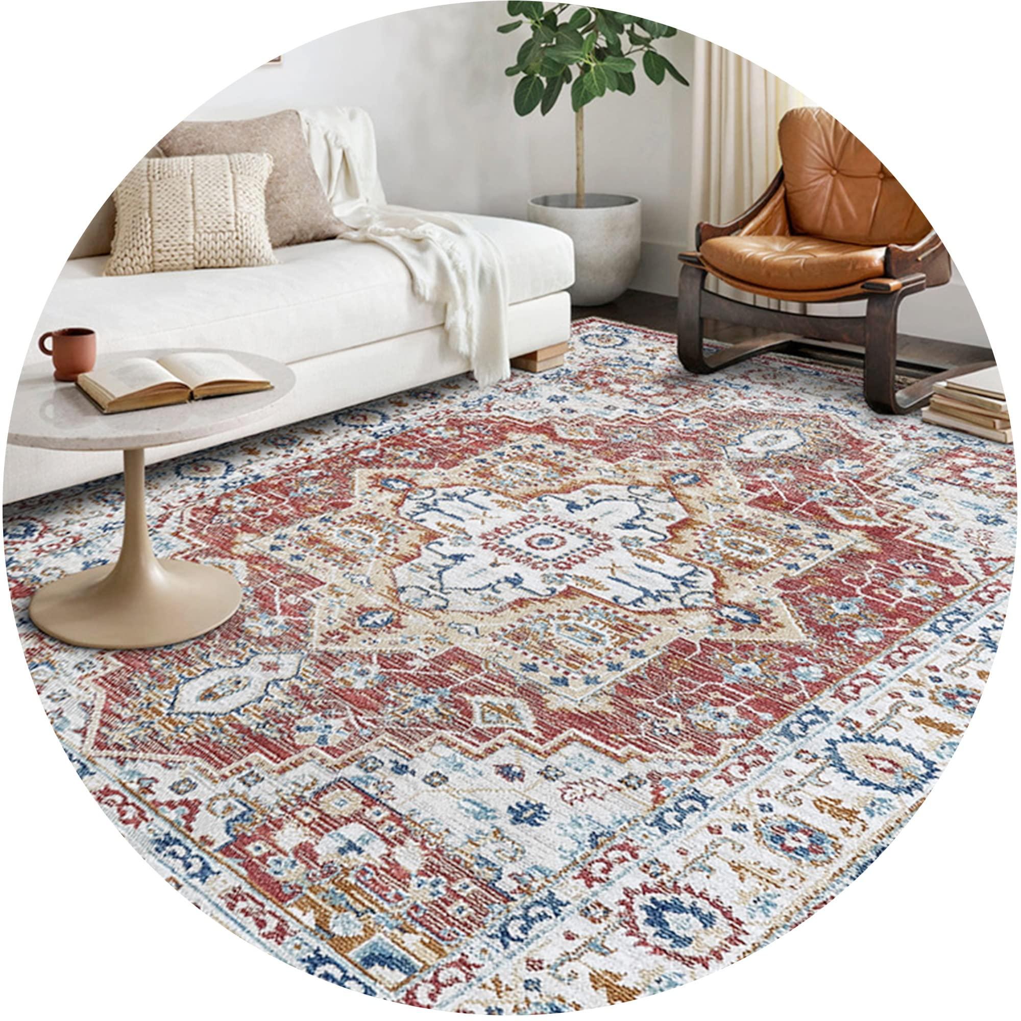 Revive classic rug‌ designs⁤ to ground your⁢ vintage living room ‍style and comfort