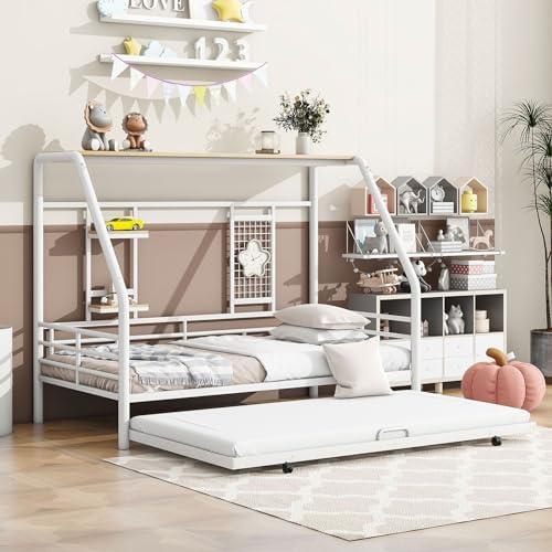 Charming Cartoon Bear Bed Frame Perfect for Kids' Rooms