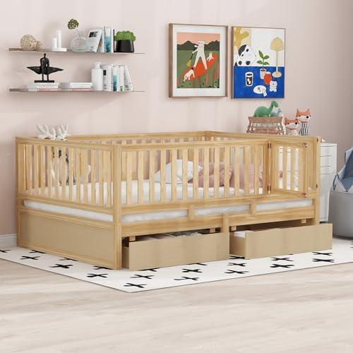 Charming Cartoon Bear Bed Frame Perfect for Kids' Rooms