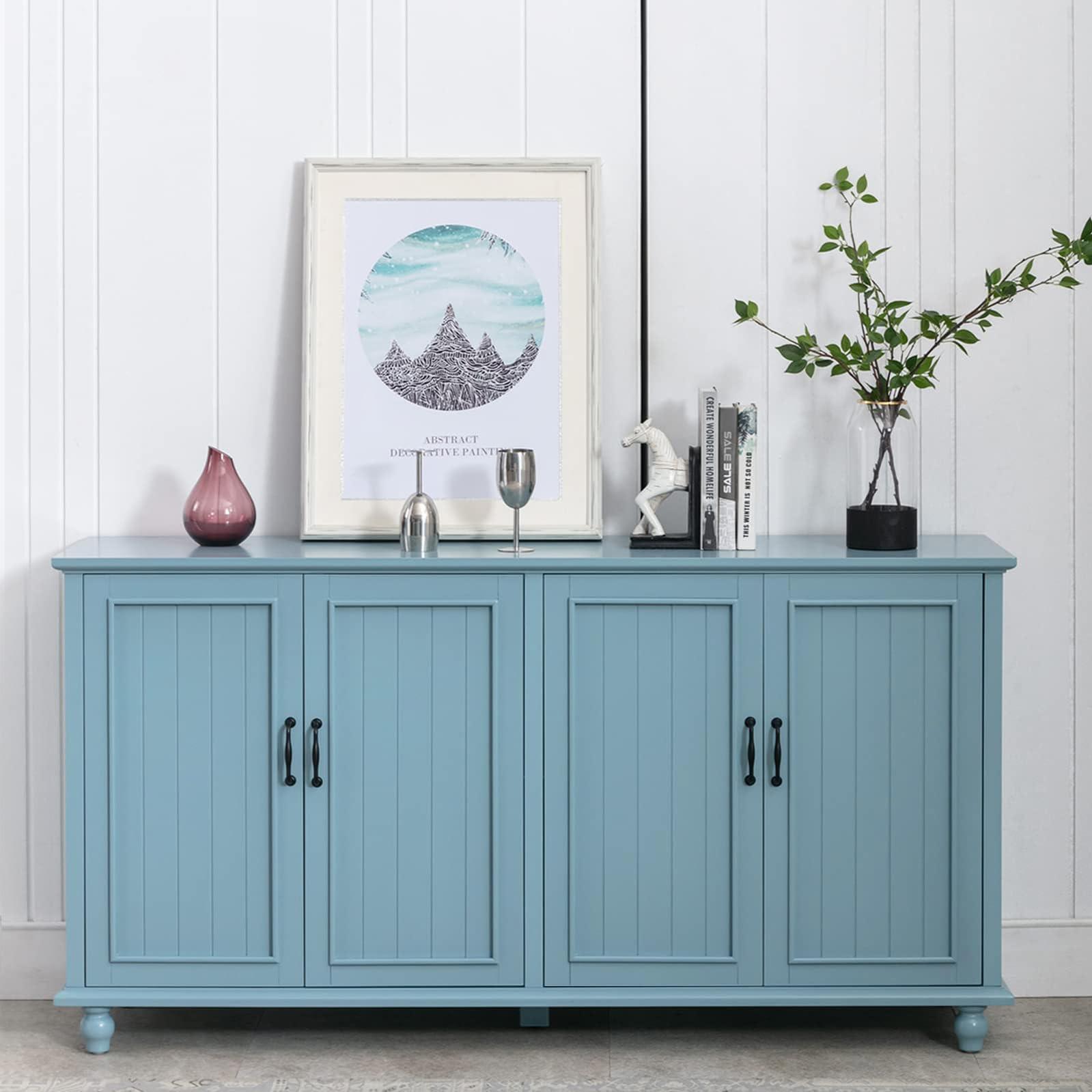 Retro ‍Sideboard: Blend functionality⁣ and style with a‌ chic ⁢vintage sideboard in your living ⁤room