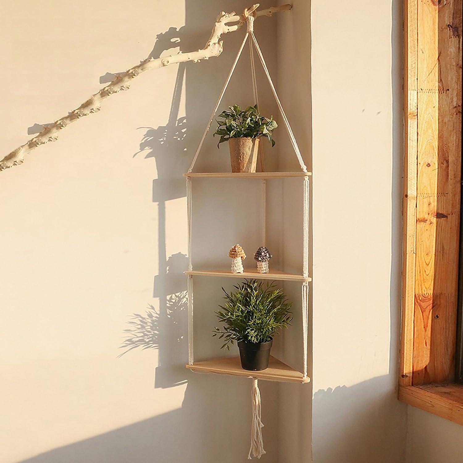 Incorporate wooden shelves ⁣for an organic touch​ in your boho bathroom