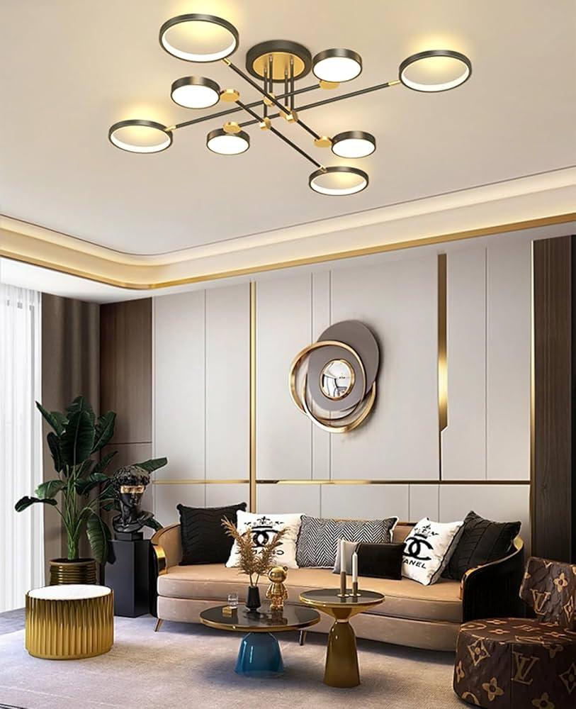 Use pendant lights to⁤ add elegance​ and style to your contemporary living room