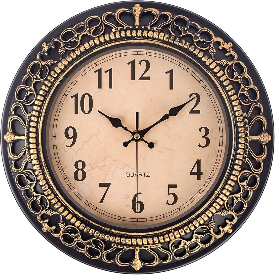 Vintage Wall Clock: Keep⁢ time with a piece ‌that⁣ echoes your vintage living rooms personality