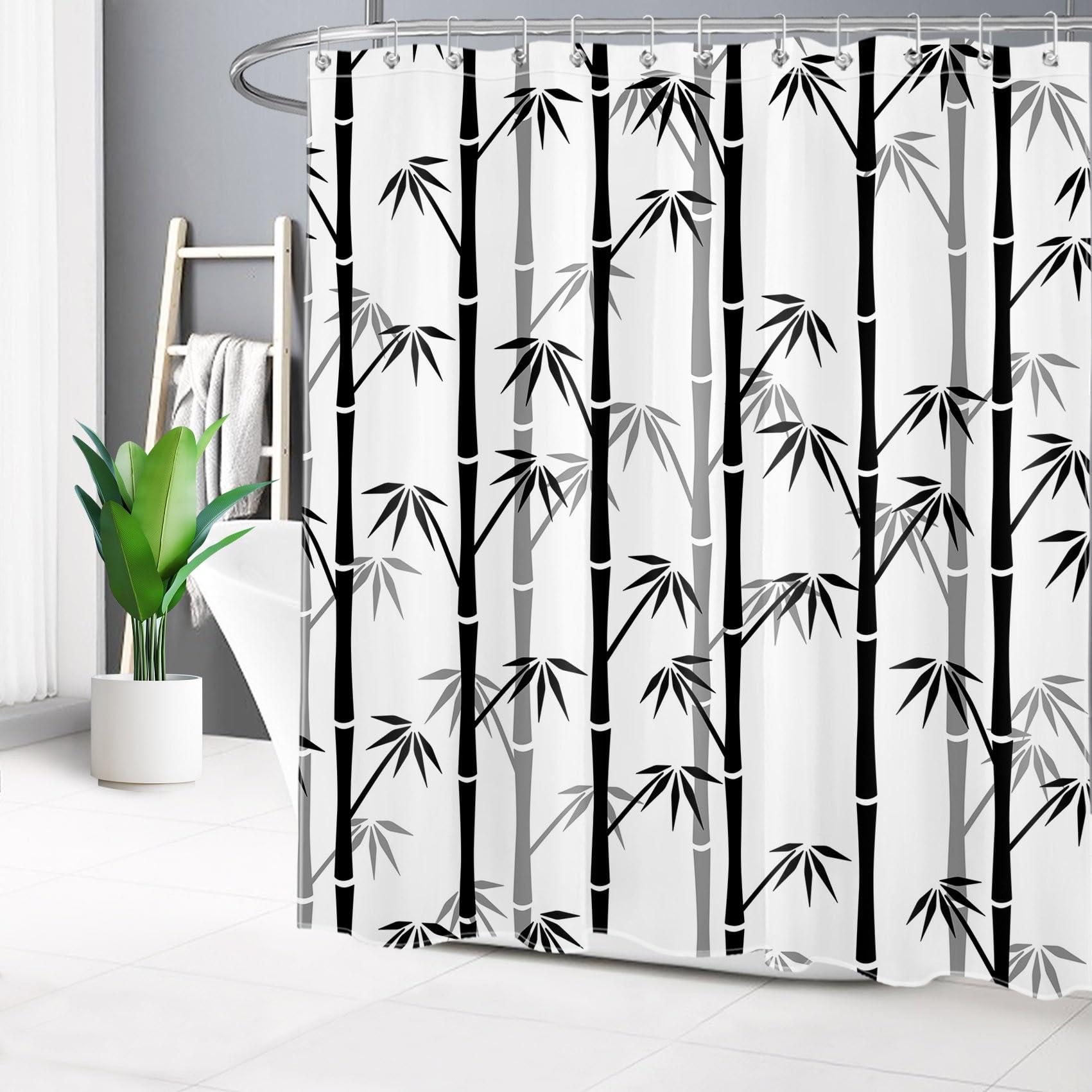 Install ⁤a bamboo shower curtain to ‌uplift your ‍boho bathroom