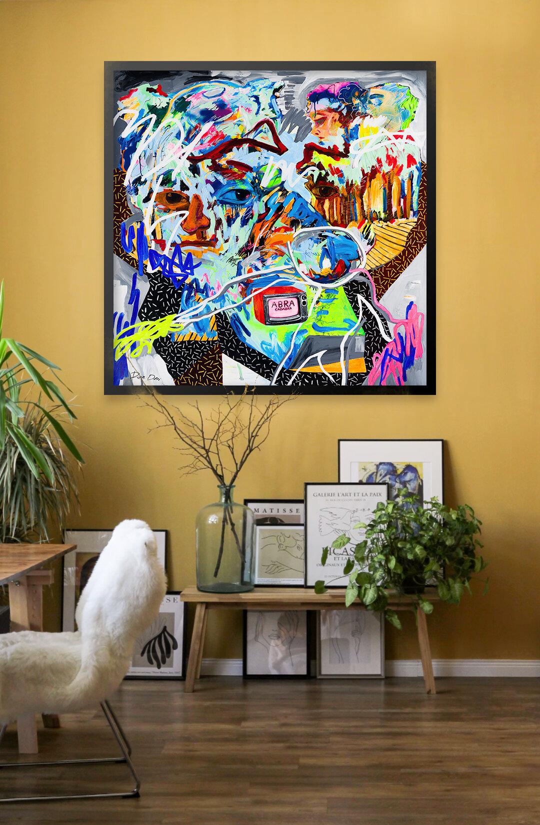 Add a statement piece of art ⁤for a focal ⁤point in your contemporary ⁣living room