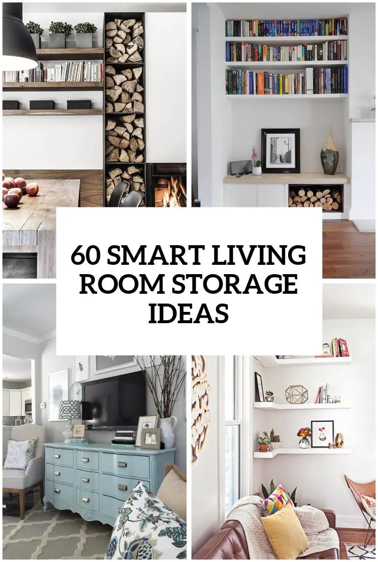 Smart⁢ Storage: Maximize your living rooms functionality ⁢with clever solutions