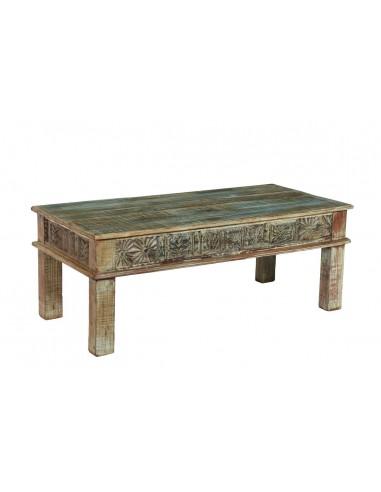 Antique Coffee Table: A ‍unique,​ worn patina adds history to your vintage ​living room