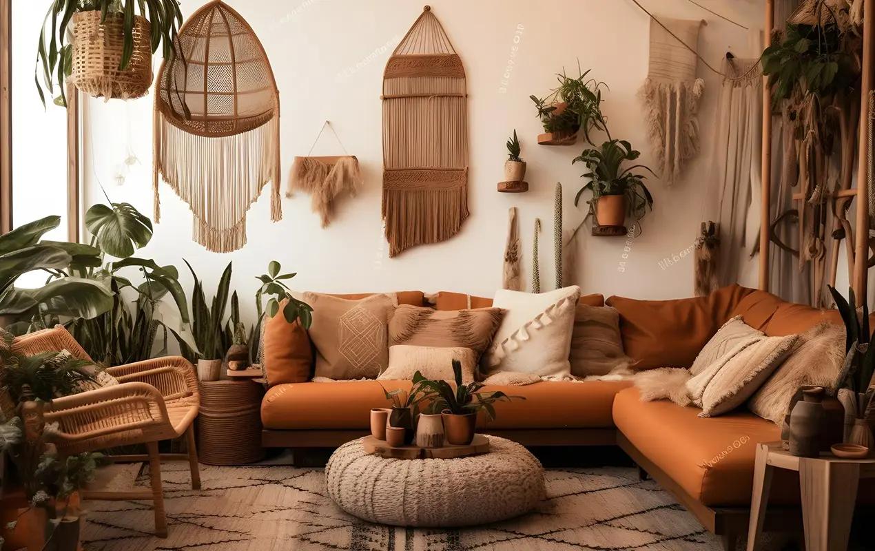 Design⁤ a cozy corner with floor pillows and a low ⁣table in your Boho Living Room