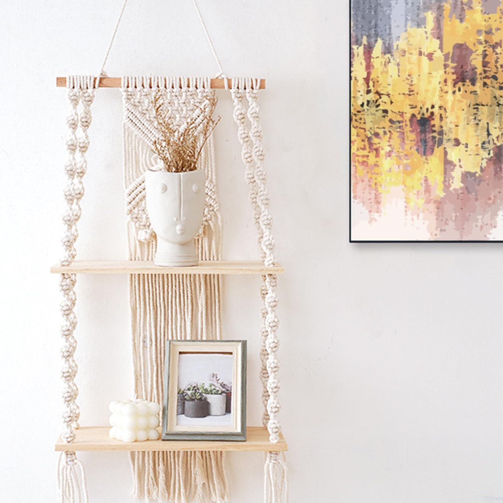 Use macramé wall hangings for a​ cozy boho​ bathroom vibe