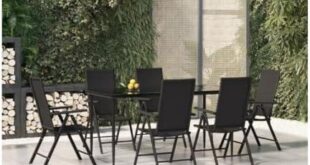 Elegant 7-Piece Patio Dining Set for Outdoor Comfort