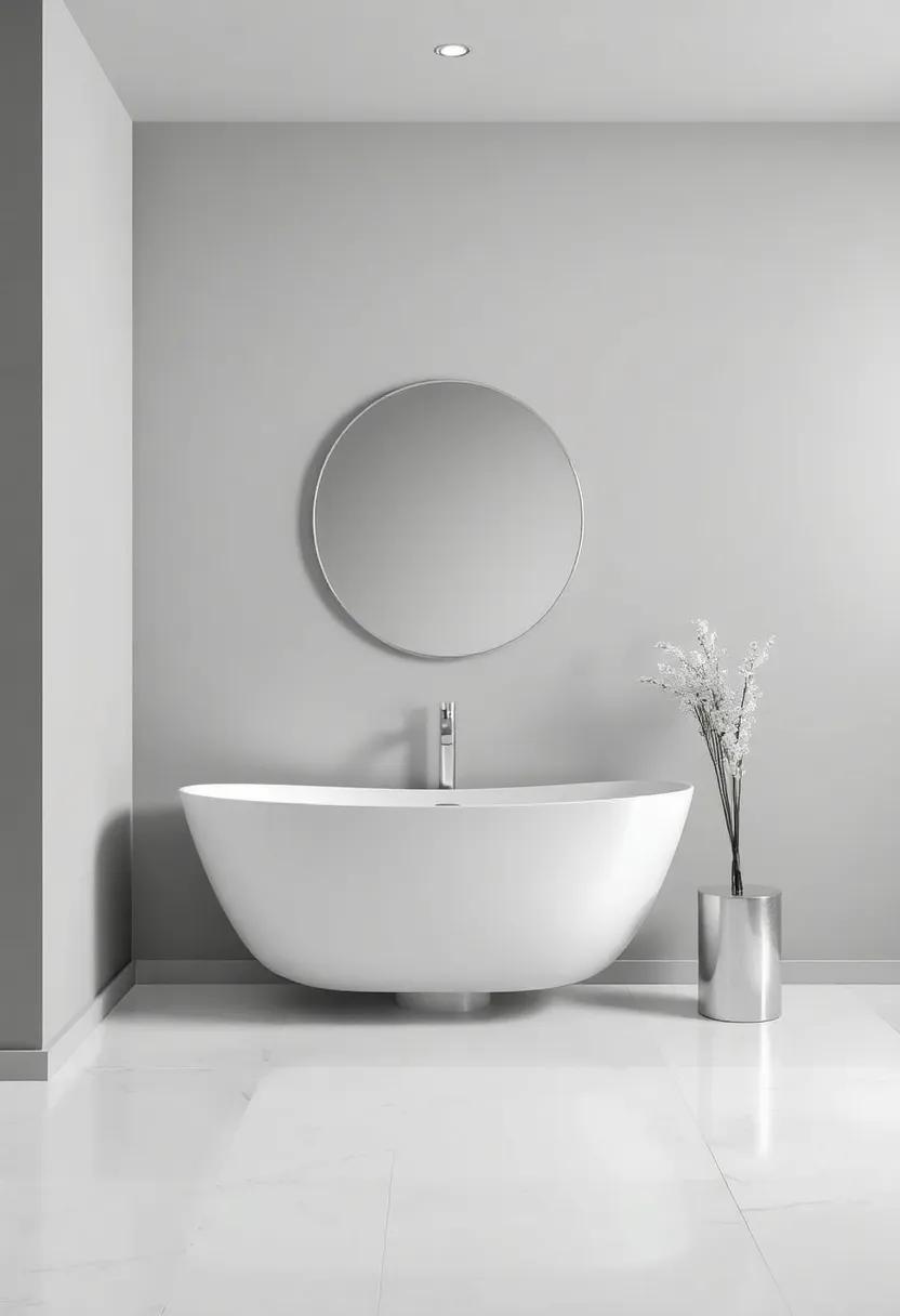 Silver Embrace: Incorporating Metallic Accents with ​Grace