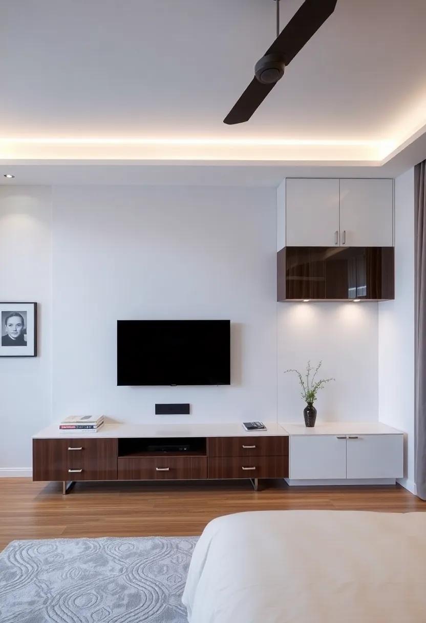 Enhancing ​Your Bedroom’s Ambiance with Innovative TV Unit ‍Designs