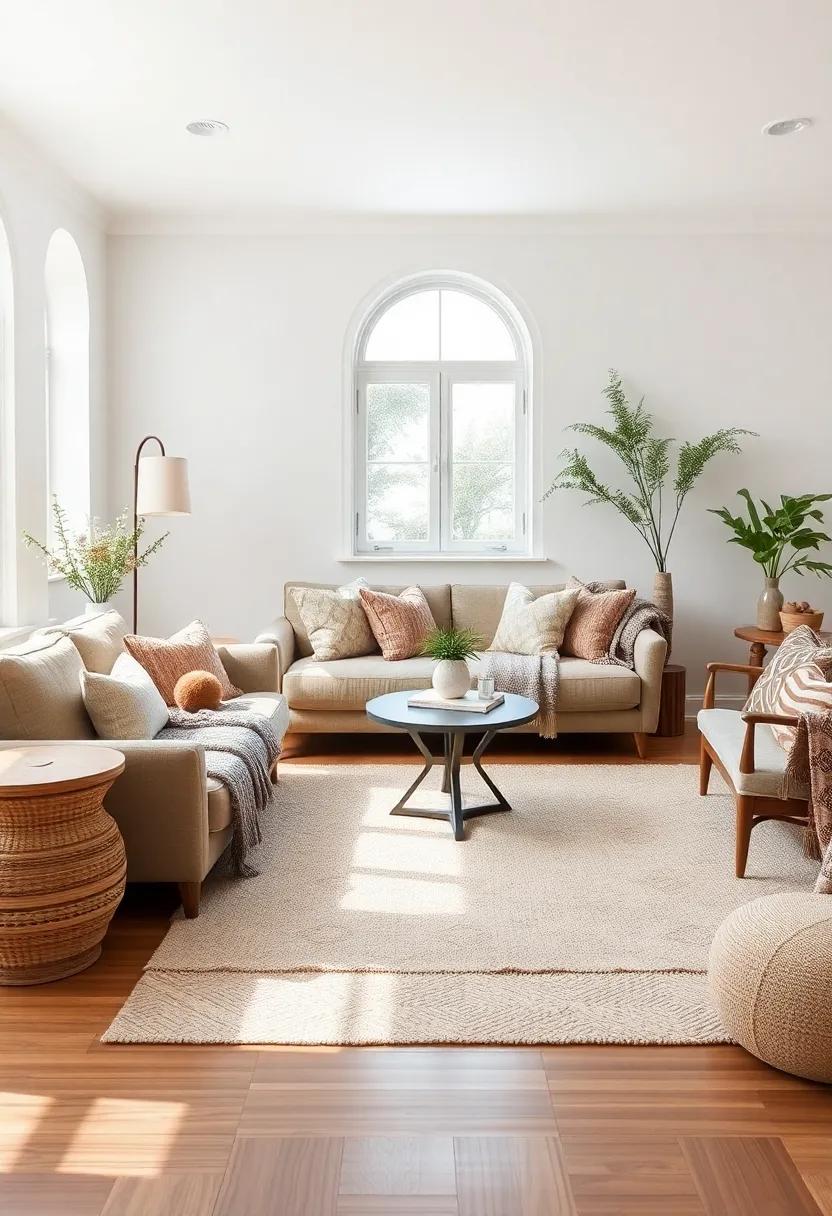 Layering Textiles: Cushions, Throws, and​ Rugs for Ultimate Comfort
