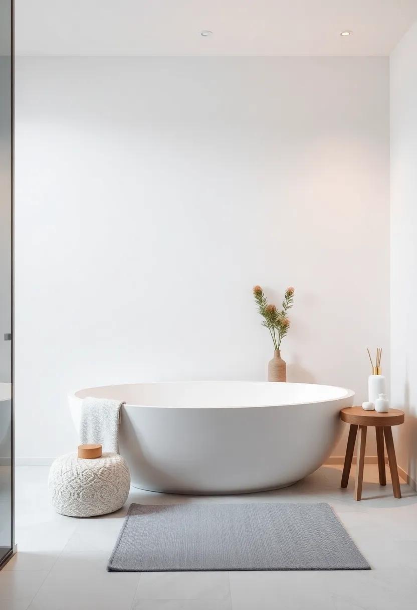 Creating a zen Mood with​ Soft Textiles and Simple Patterns