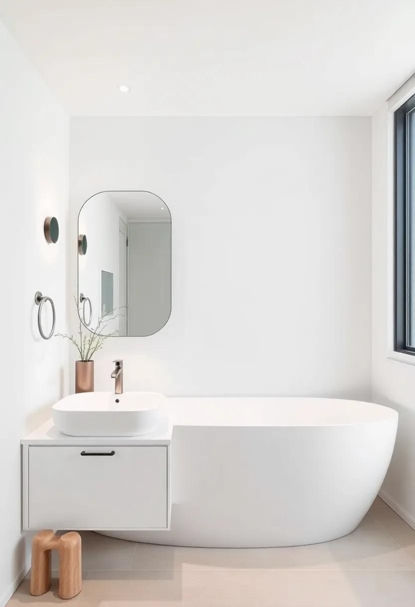 Creating a Focal Point with Statement Fixtures in a Simplistic ​Space