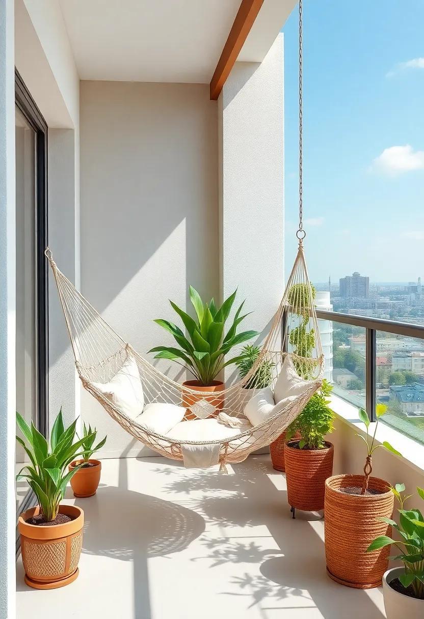 Elevate Your Small Balcony: The Charm of Foldable Hammocks for Cozy Relaxation