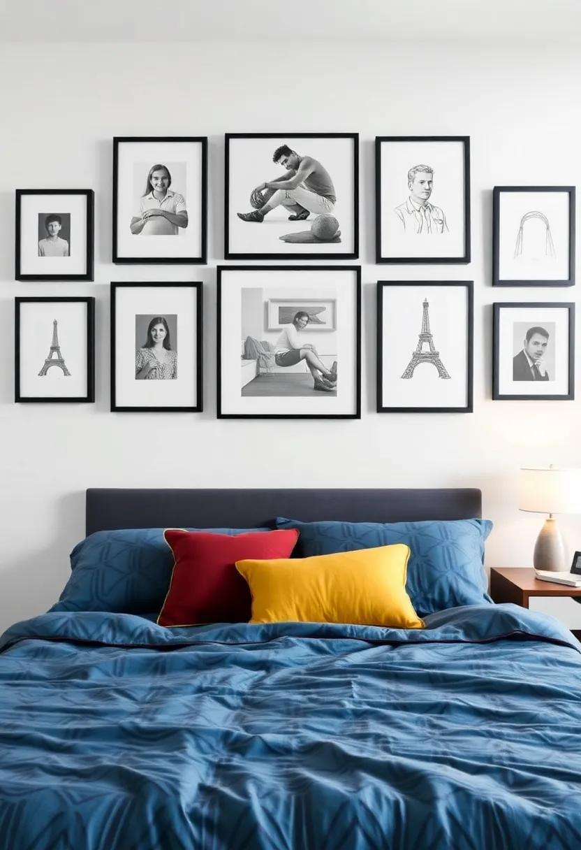 personalized ⁤Gallery⁢ Walls to Showcase Artistic Flair