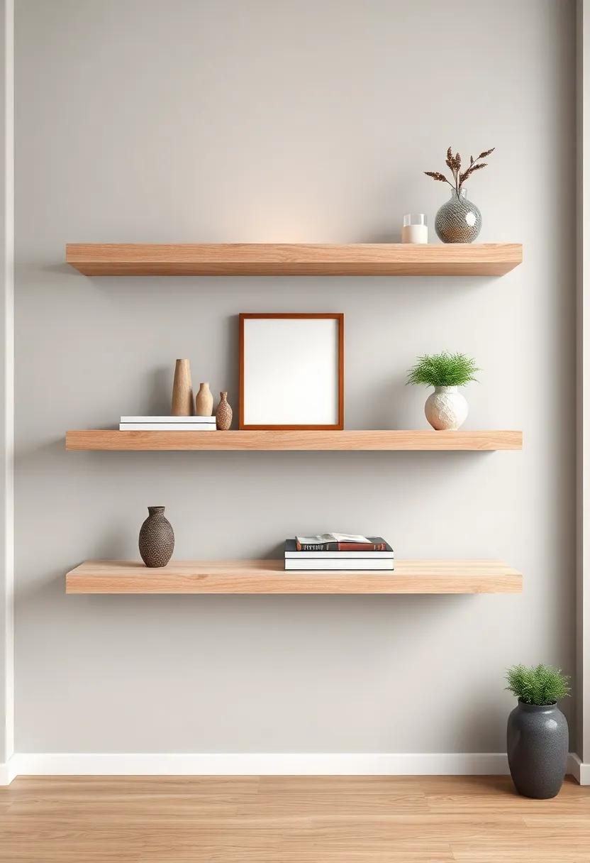 Creative Use⁤ of Textures: Combining Wood, Metal,⁣ and Glass on Shelves