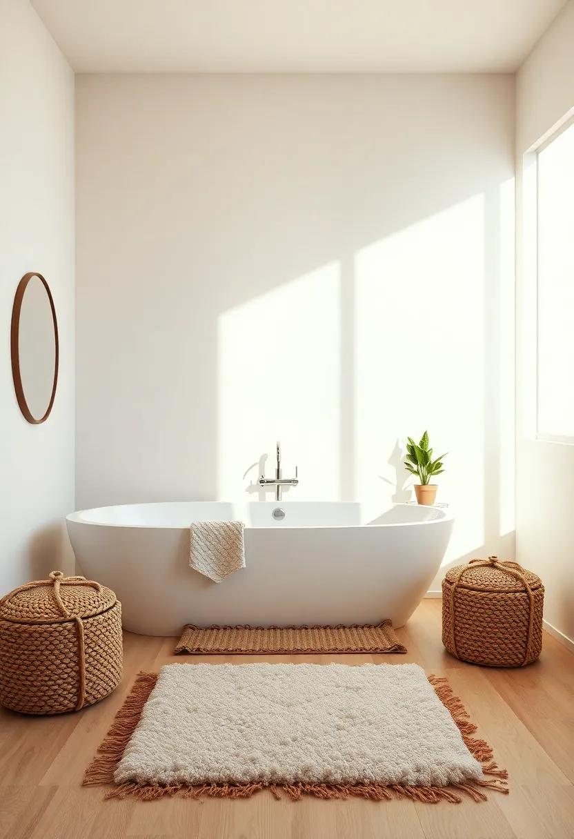 Creating a Spa-Like Feel with Cozy Rugs and Mats