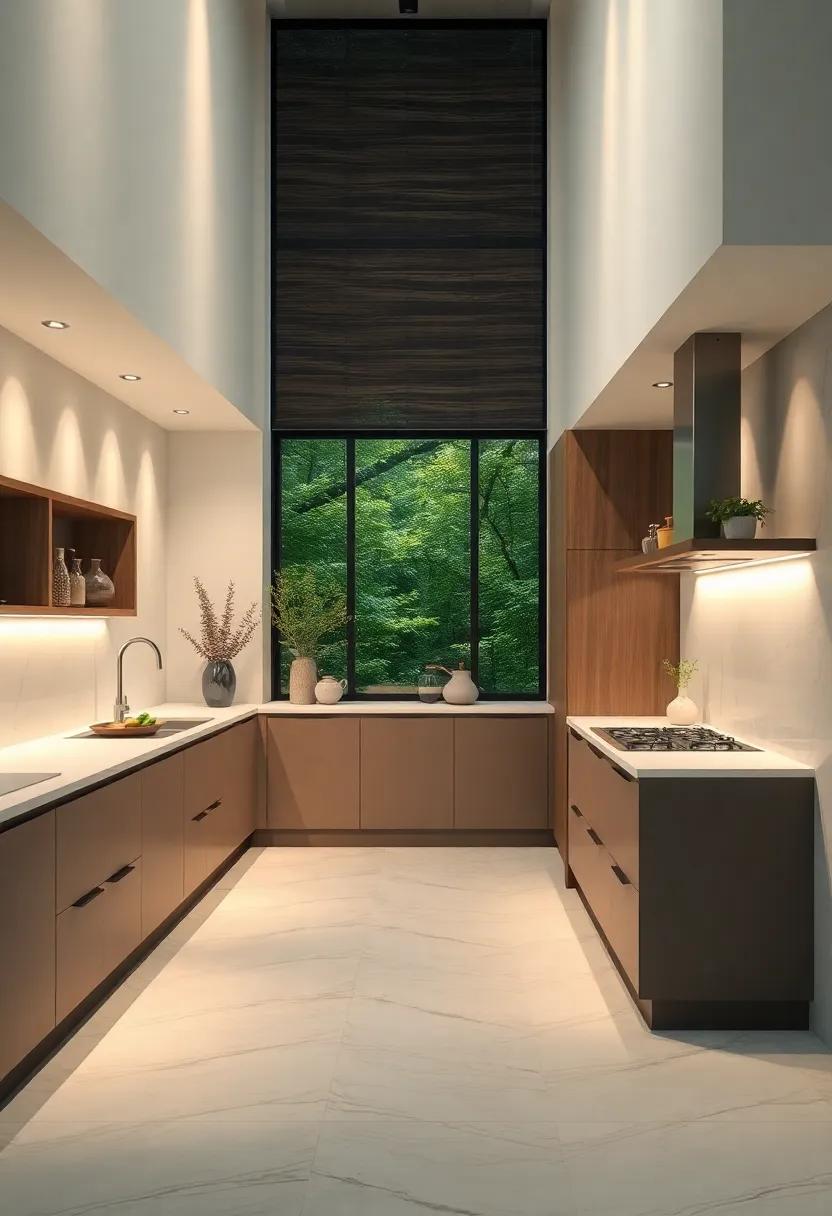 Creating a Zen Atmosphere: Incorporating Nature​ in kitchen Design