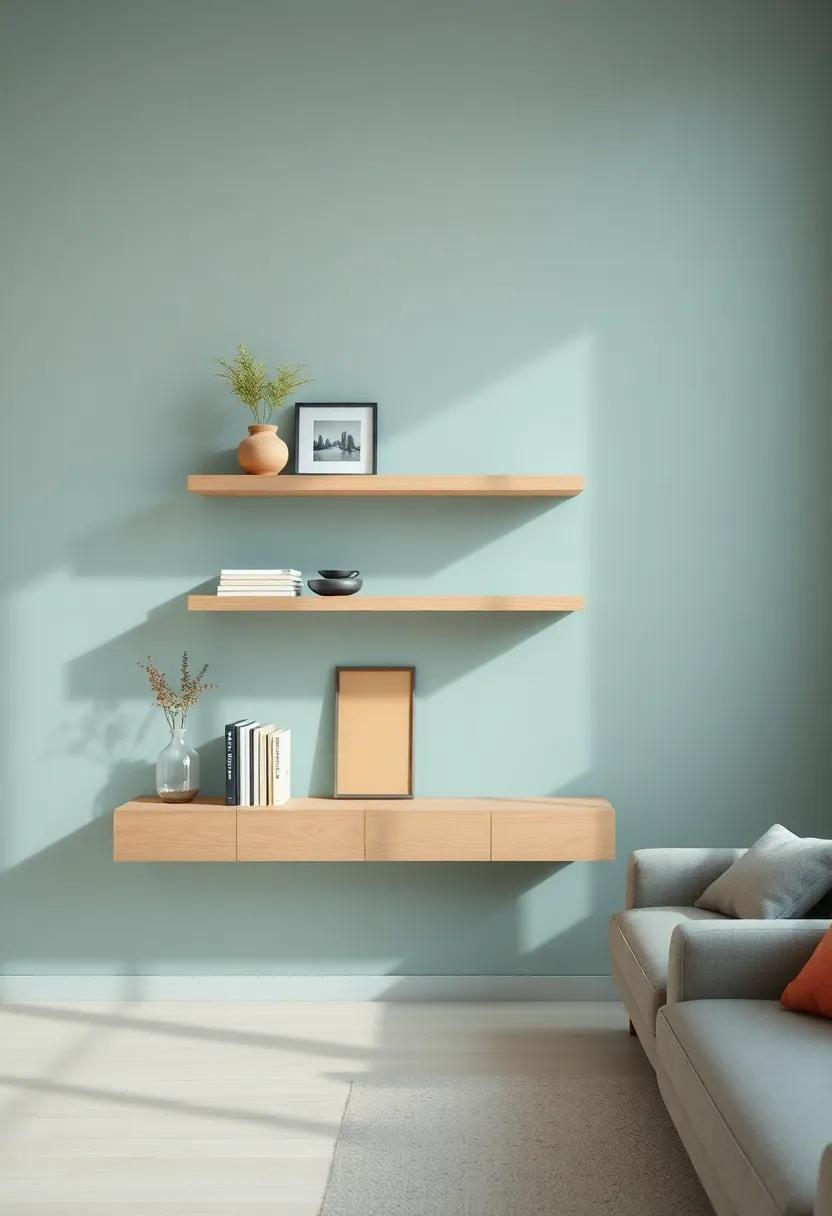 Floating Shelves: Elevating Walls ‌with Minimalist⁤ Designs