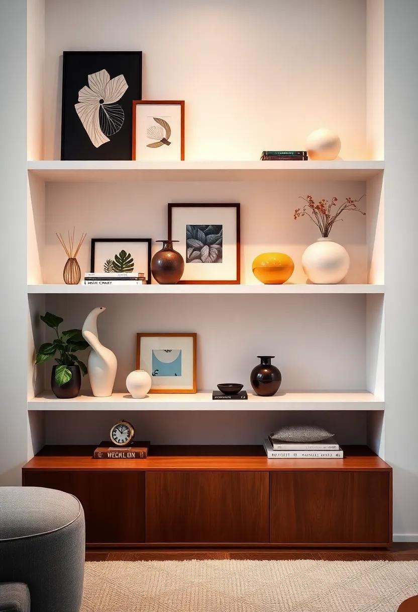 Artful Arrangements: Crafting Eye-Catching Focal Points on Shelves