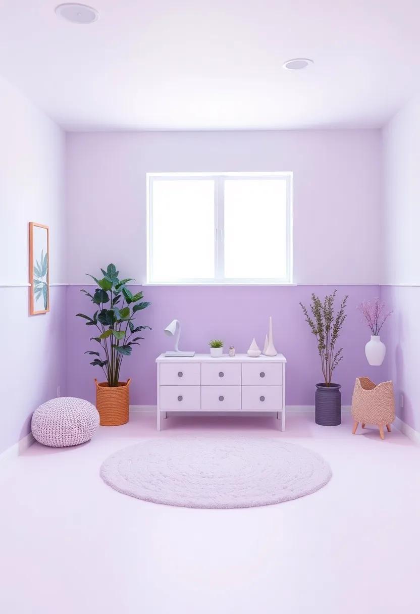 Finding Balance: Harmonizing Pastel Lavender with Accent Colors