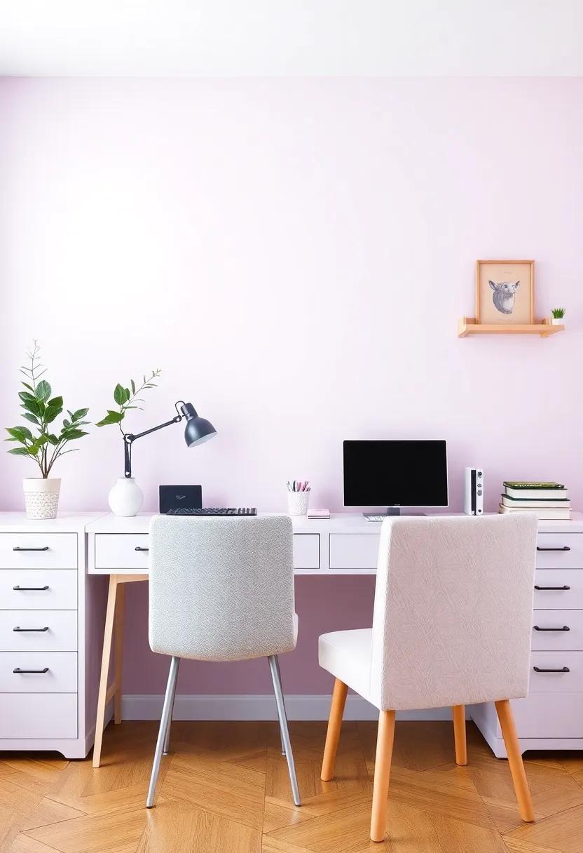 Crafting a Dreamy Workspace: Stylish Desks and Cozy Chair Combinations