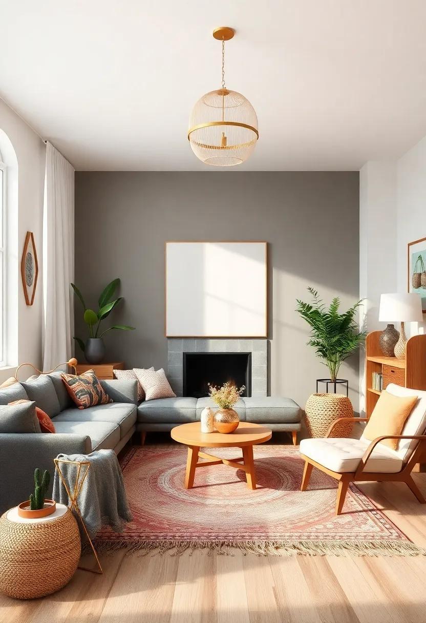 27 Inspiring Ideas for Embracing Bohemian Living Room Decor with Style