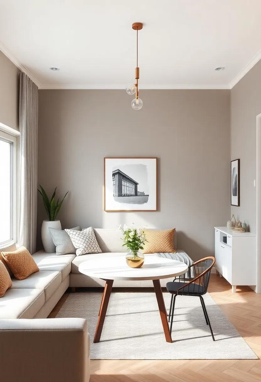 Charming Small Living Rooms: Creating Cozy Dining Spaces for Two