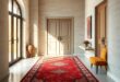 25 Elegant Entryways Transformed by Vintage Rugs: Timeless Style Inspirations