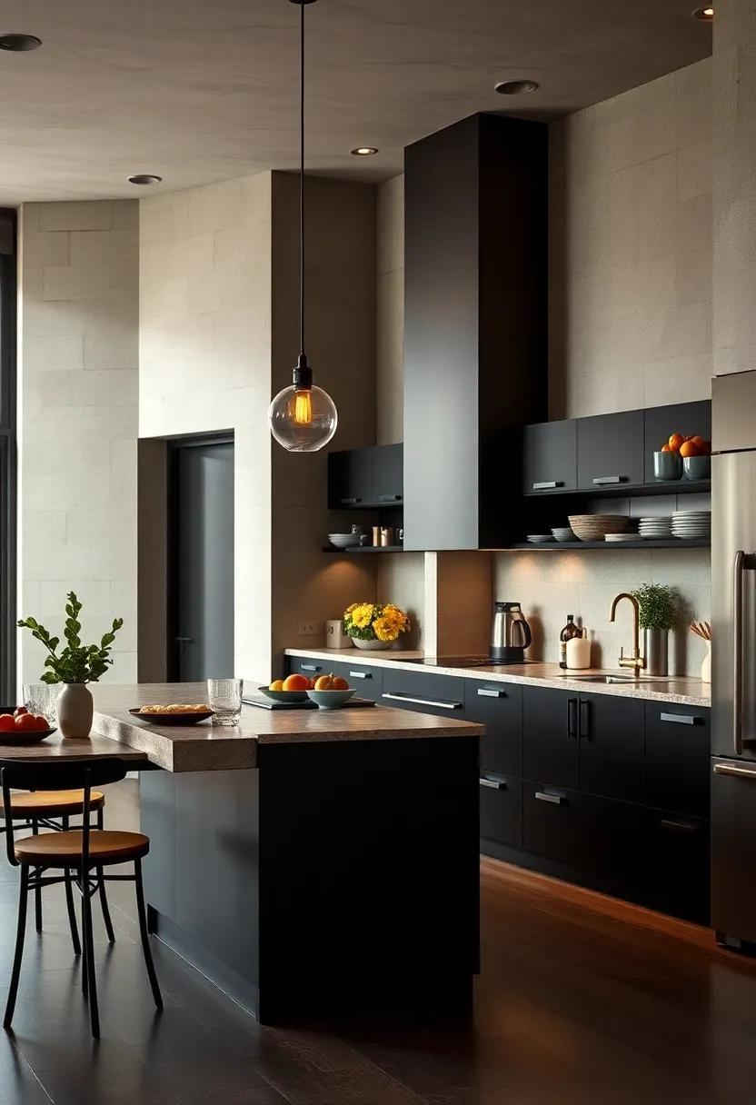 Embracing Mystery: Dark Academia Kitchens Adorned with Elegant Dark Cabinets