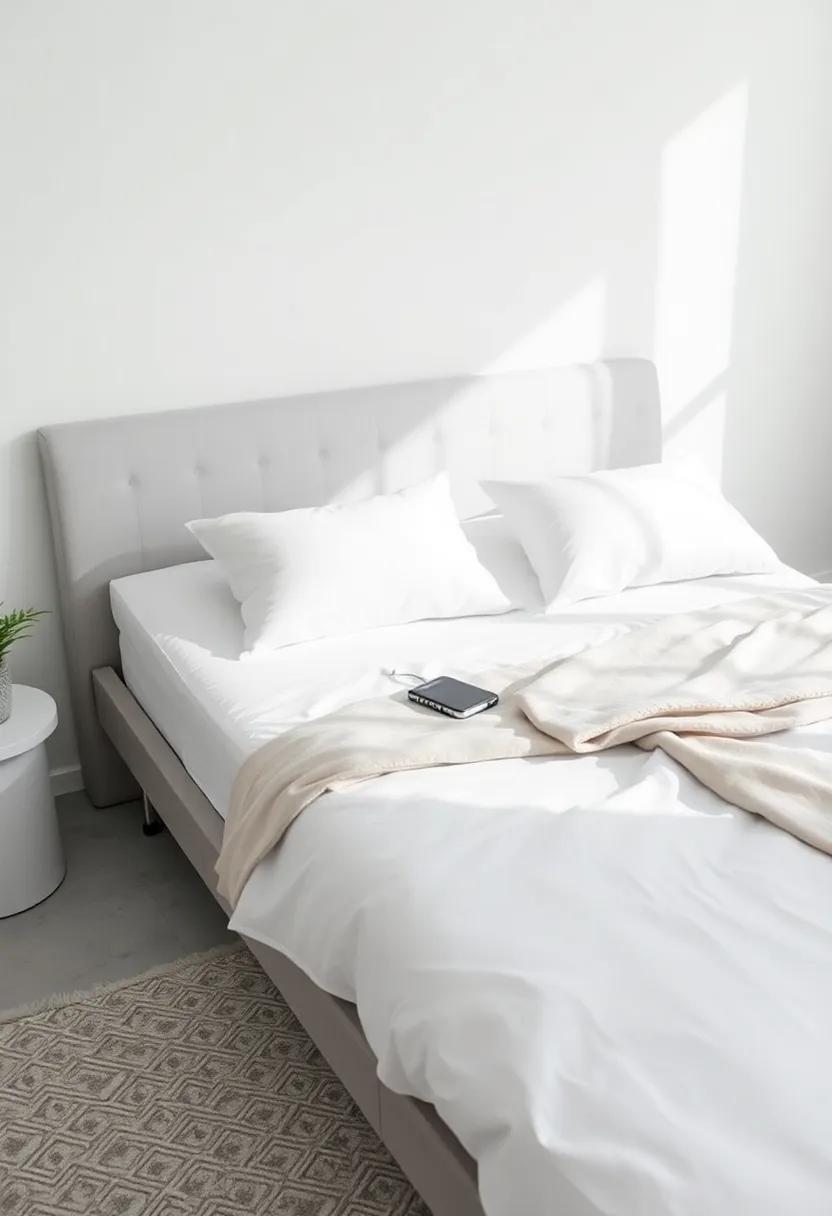 The Adjustable Bed ​with USB Charging: Featuring USB ports ‍on either side, this‍ bed allows you to ​keep your devices charged and at arm’s reach, perfect​ for the tech-savvy sleeper