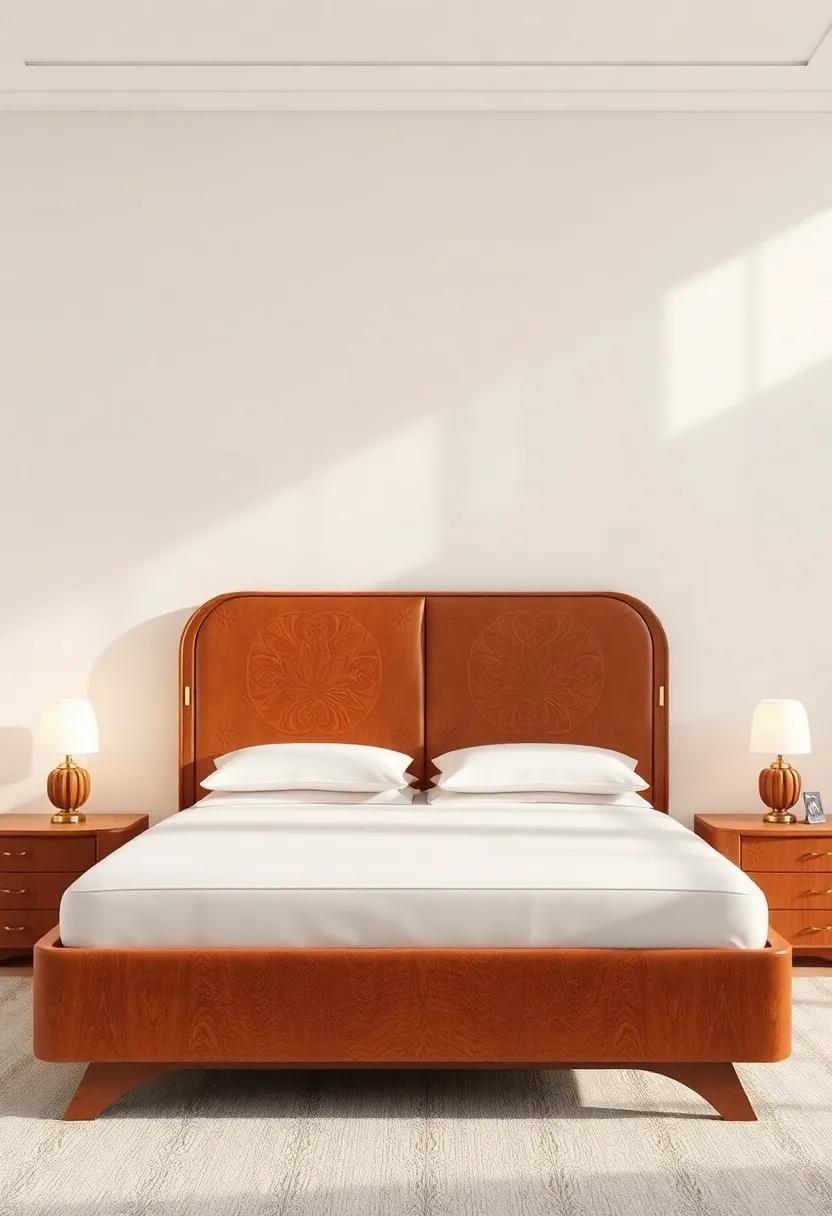 The Aesthetic Art Deco bed: Combining vintage charm with modern technology, this adjustable bed ⁣features‍ elegant design elements while ensuring⁤ a luxurious sleep experience