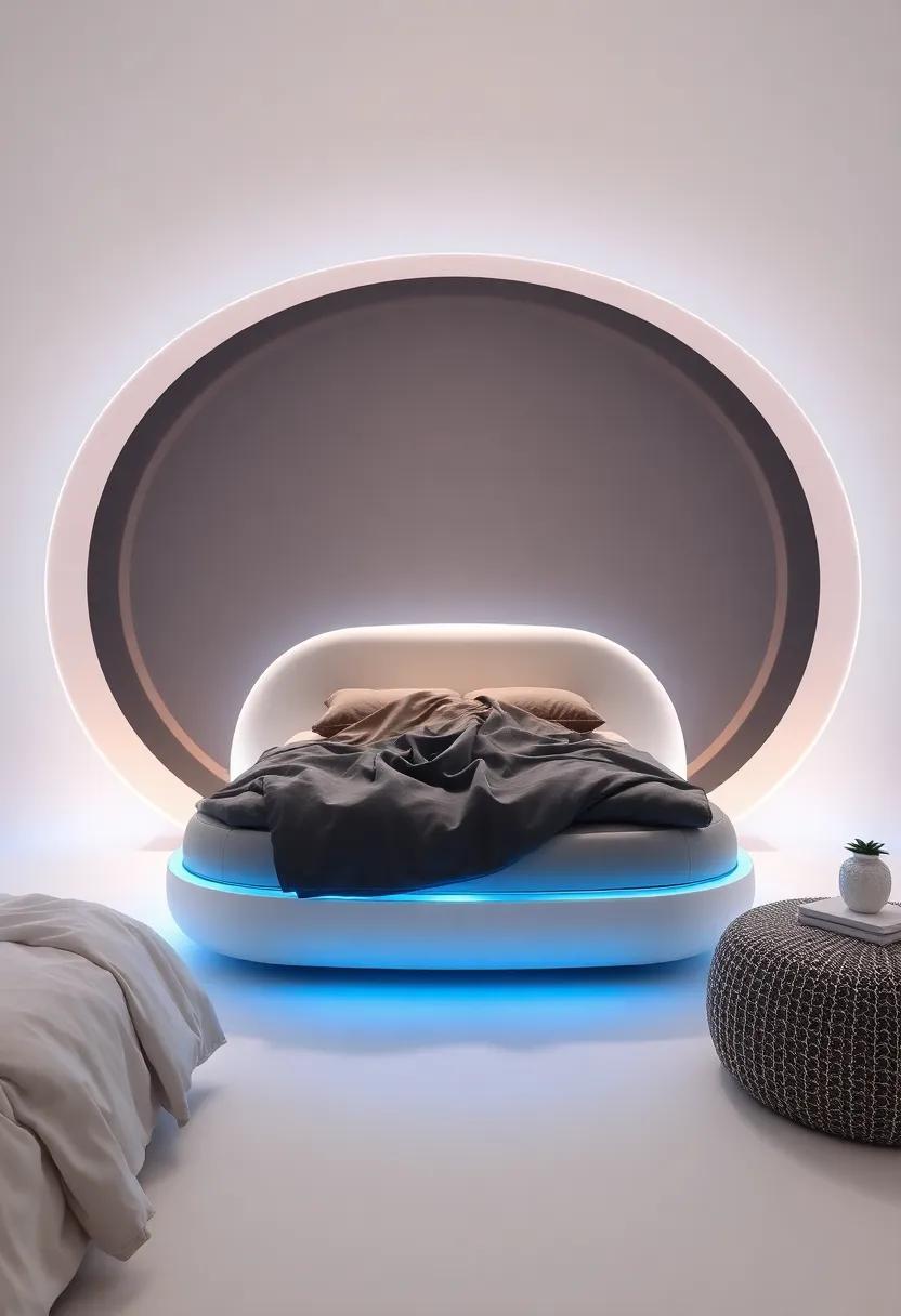 the Biorhythm Adaptive Bed: This innovative design adjusts ‍your ​position⁣ based on your natural biorhythms, promoting a more restorative sleep experience