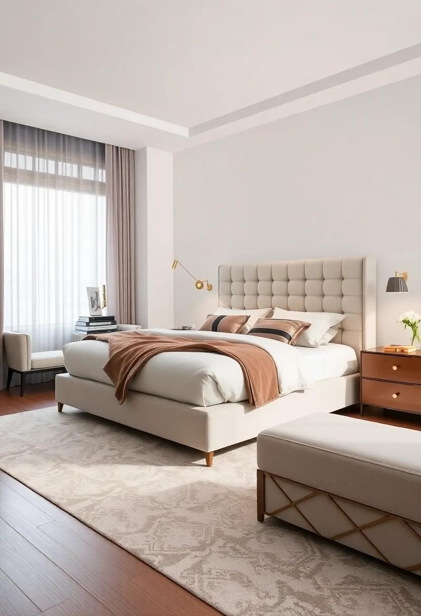The Luxury Upholstered ​Bed: Wrapped in ‌premium fabrics, ‍this bed elevates your bedroom aesthetic while ⁣providing the adjustable features​ that enhance‍ comfort and style