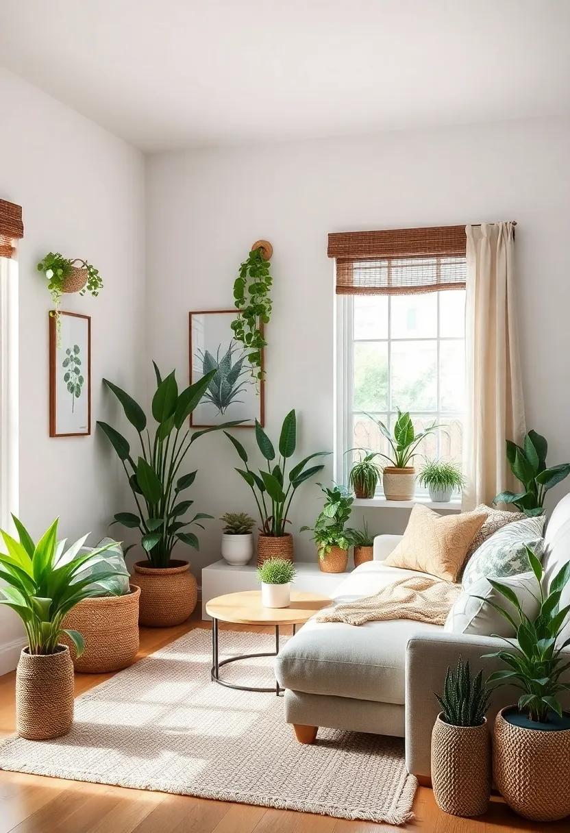 Embrace Indoor Plants: Bring the outdoors in ⁢with an array of indoor plants and succulents to purify​ the air and add life