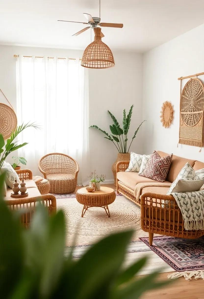 Incorporate Woven Textures: Utilize wicker,⁢ rattan, or macramé elements in furniture or decor to add​ depth ​and warmth