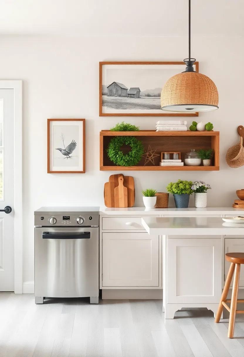 Charming Wall Art: choose⁢ vintage prints or farm-themed artwork to bring character and personal ⁢flair to ⁢your‌ walls