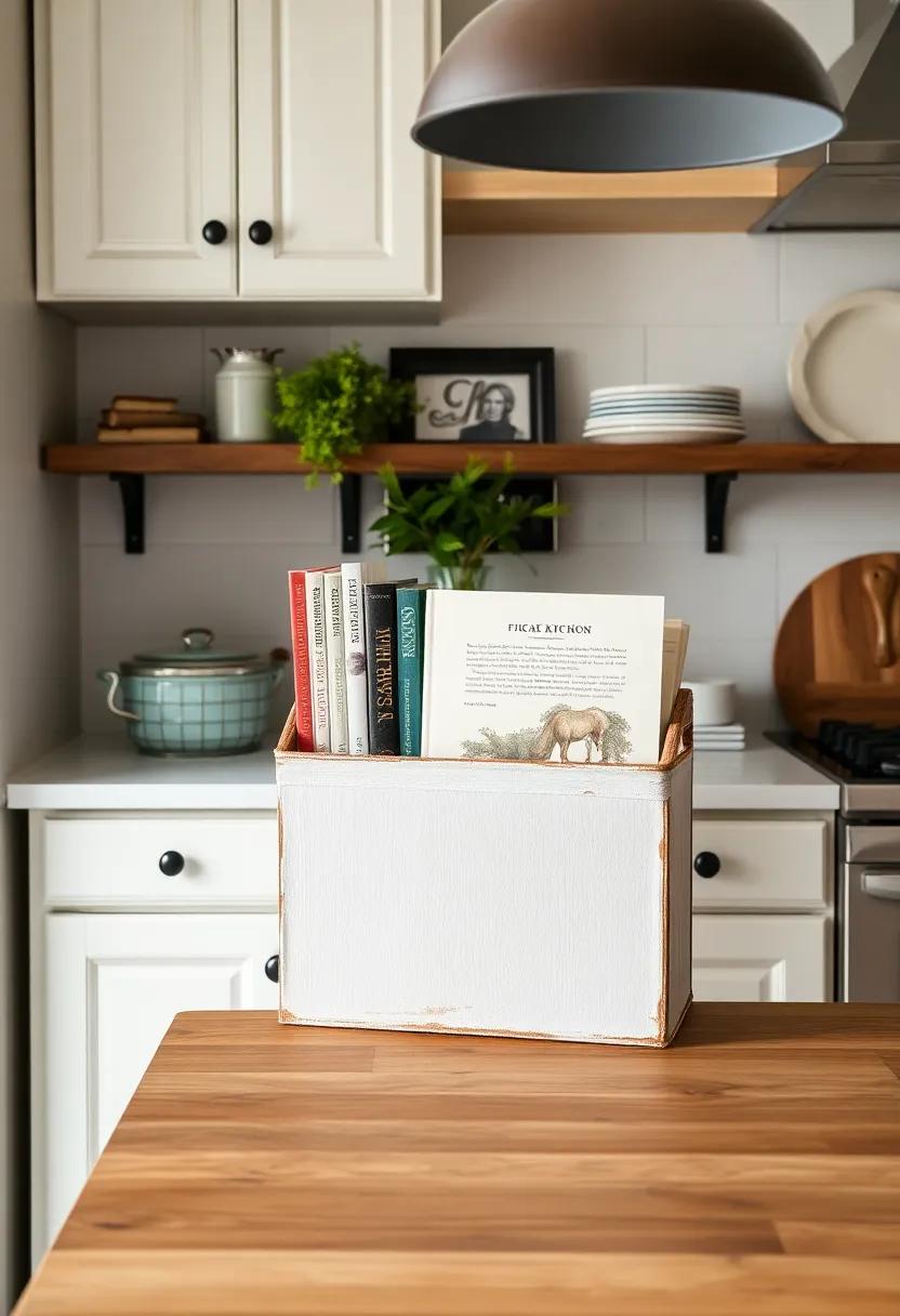 Vintage Cookbook Holder: An attractive feature that ⁣protects your beloved‌ cookbooks while showcasing⁤ your favorite recipes