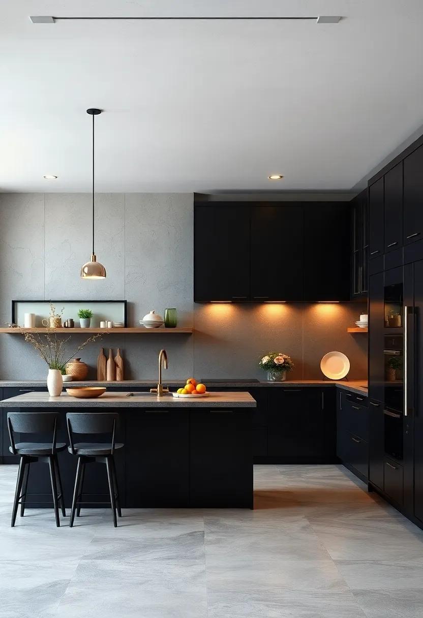 Embracing Shadows:⁣ The Allure of Dark Cabinets ‍in Dark Academia ‌Kitchens