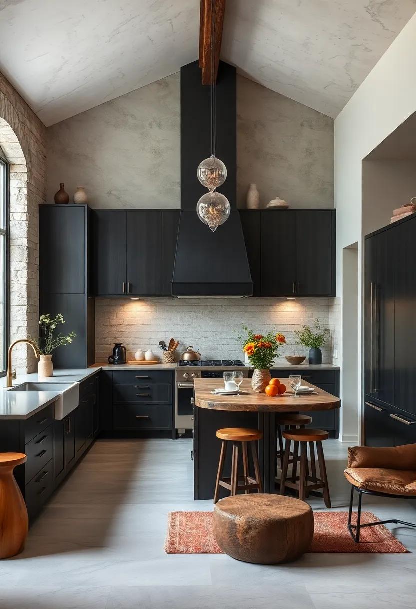 Rustic Sophistication: ​Embracing ⁢Farmhouse⁢ elements Within Dark Themes